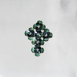  - Brooch Rusalka -  - Laiton argenté